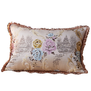 欧式抱枕沙发背靠垫70 80 大号靠背长方形床头靠背垫套含芯可拆洗