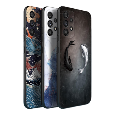 三星a53全包防摔中国风浮雕