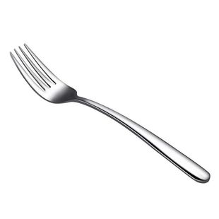 加厚316不锈钢叉子主餐叉牛排叉意面叉大号304食品级家用西餐餐具