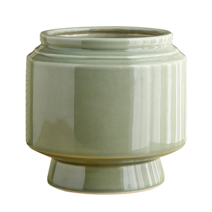 现代简约陶瓷花盆中式大号轻奢家用桌面流泉枫客厅三角梅专用盆栽