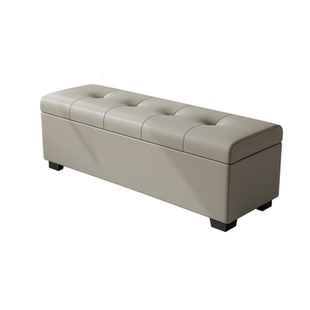 劳伦斯简约储物沙发凳服装店长方形休息凳试衣间换鞋凳卧室床尾凳