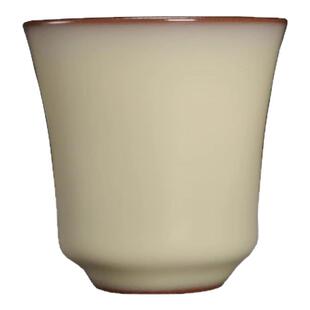 龙泉哥窑青瓷铁胎猪油冻茶杯闻香杯陶瓷叶金炼手工功夫茶具主人杯