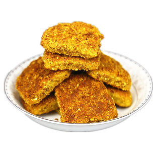 陕西汉中特产宁强王家核桃馍手工现做青木川核桃饼美食传统糕点