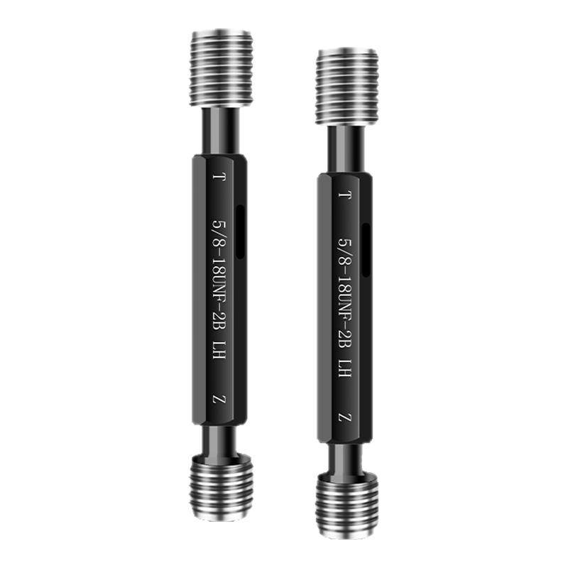 美制2B左牙螺纹塞规通止规反牙左旋牙规内螺纹量规检具 5/8-18-2B