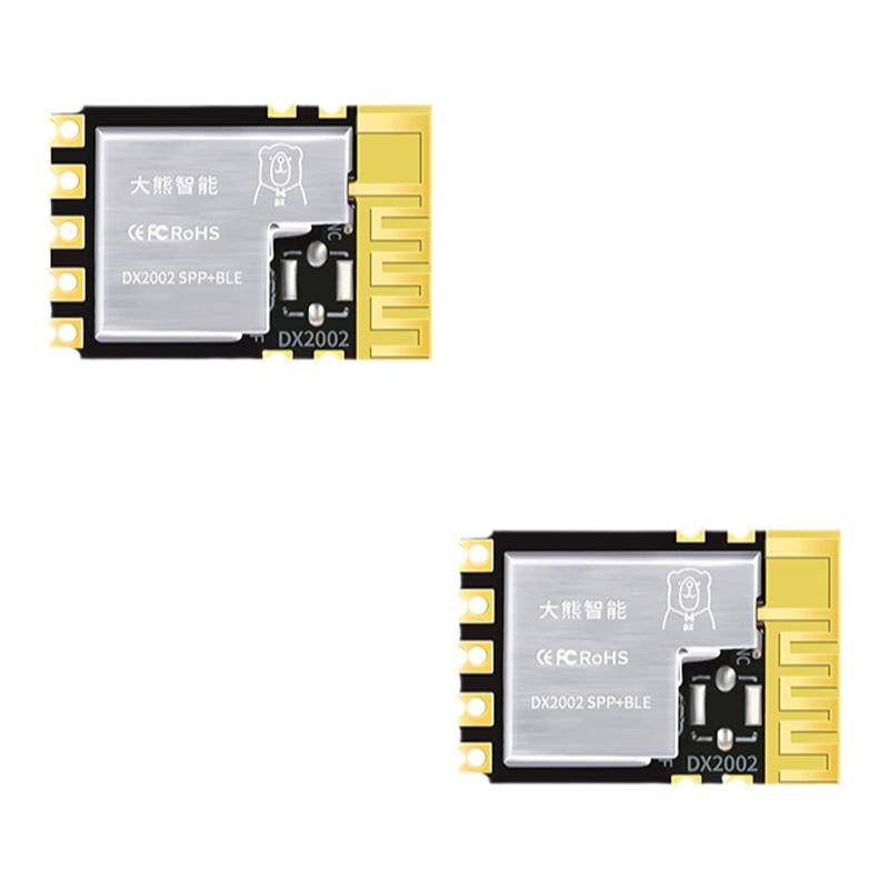 DX2002迷你无线串口高速透传SPP3.0BLE5.1低功耗接收控制蓝牙模块