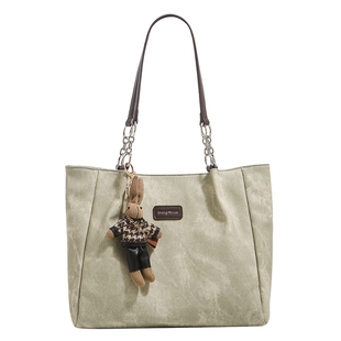 圣米洛大容量包包女2026新款百搭高级感大包上班通勤腋下托特包