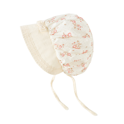 婴儿帽子开春女宝宝遮阳防晒帽