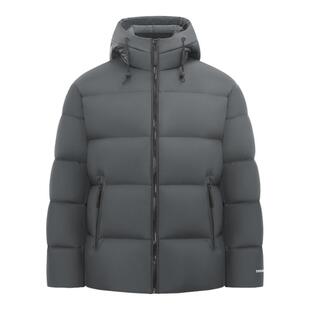 【高端鹅绒】雪中飞2025冬新款户外保暖休闲柔软泡芙短款羽绒服男