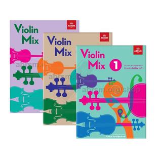 英皇小提琴考级合集 全套共三册 初级到三级 新预备曲 ABRSM英皇考级原版乐谱书 Violin Mix 9781786015839/46/53