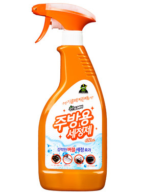 韩国厨房清洁剂山小怪泡沫