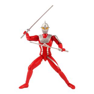 国产初代奥特曼超可动人偶带光线赛文关节手指可动武器豪华版玩具