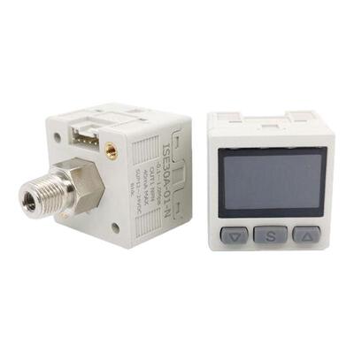 smc型真空负压表I/ZSE30AF-01-N数显压力开关机械手气压感应控制