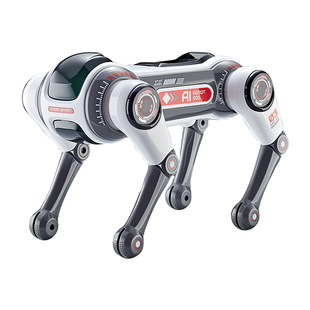 智能AI遥控特技机器狗语音交流电动编程指令灯光玩具儿童男女礼物