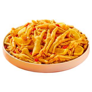 捕味元帅无骨鸡爪柠檬酸辣脱骨凤爪大份量休闲小吃追剧解馋零食