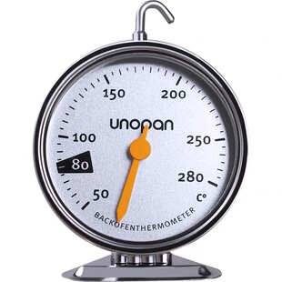 三能屋诺厨房家用内置烤箱温度计测温计不锈钢耐高温烘焙精准