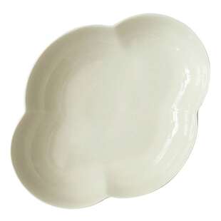 素色茶点碟草木灰釉花窗陶瓷壶承零食小果盘中式新品包邮闲趣别院