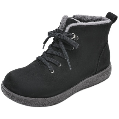 Pansy高帮鞋轻便短靴羊毛保暖
