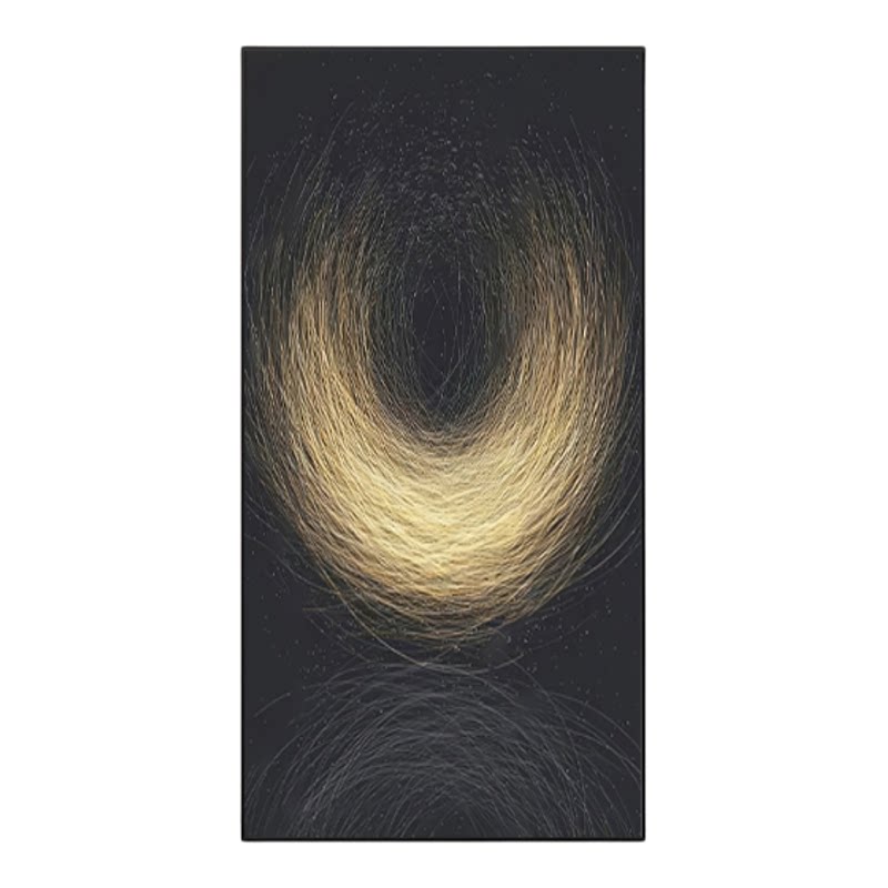 玄关走廊过道高端装饰画晶瓷画客厅壁画轻奢现代简约抽象黑白挂画