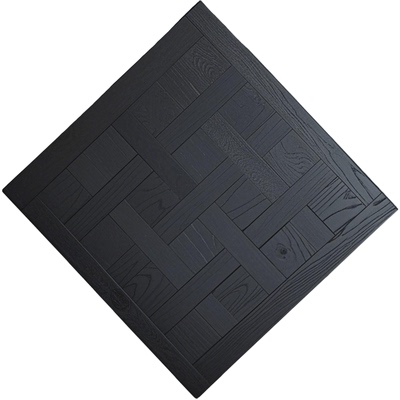 黑色橡木艺术拼花地板enf级日式