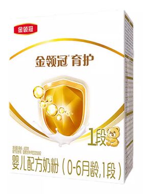 入会送奶瓶|金领冠育护1段400g