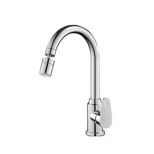 不锈钢厨房水龙头冷热防溅水二合一洗菜洗碗盆万向可旋转单冷家用