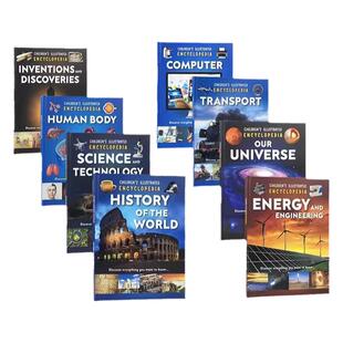 进口英文原版Children's Illusstrated Encyclopedia儿童经典百科全书精致版小学生课外读物给孩子的世界经典科普书人类的发展简史