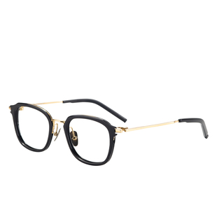 义薄云天 眼镜框男款日本超轻纯钛眼镜架近视男士气质高端方框潮