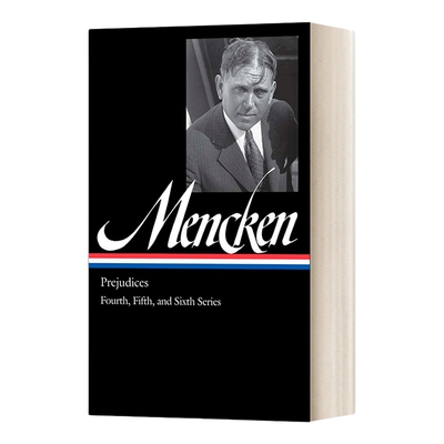 英文原版 H.L. Mencken Prejudices Vol.2 LOA #207 门肯 偏见第2卷 精装 英文版 进口英语原版书籍