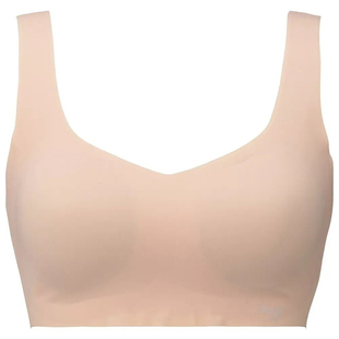日本黛安芬sloggi无痕内衣背心款无钢圈零压力薄款显小大码文胸罩