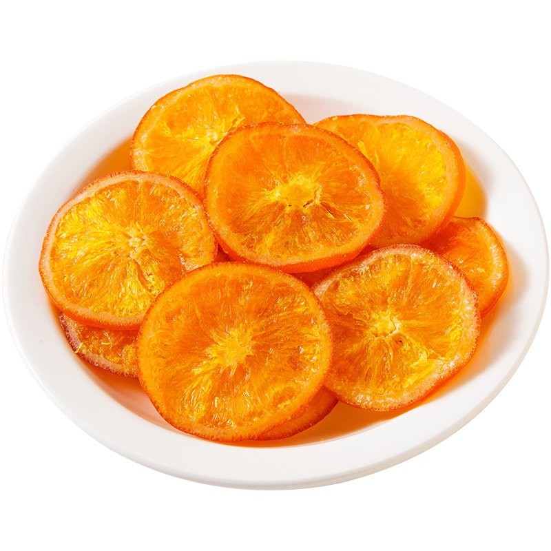 橙子干即食香橙片泡水果脯水果干