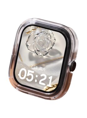 适用于红米watch6手表保护壳redmiwatch5保护套4镂空半包PC表壳智能运动手表四五代表带替换防摔边框通用配件
