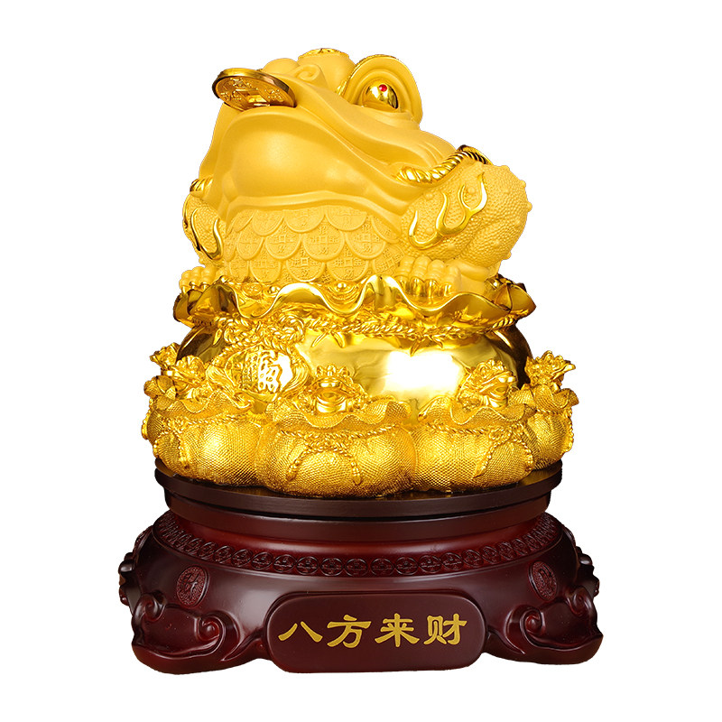 金蟾招财摆件开业镇宅礼品大气