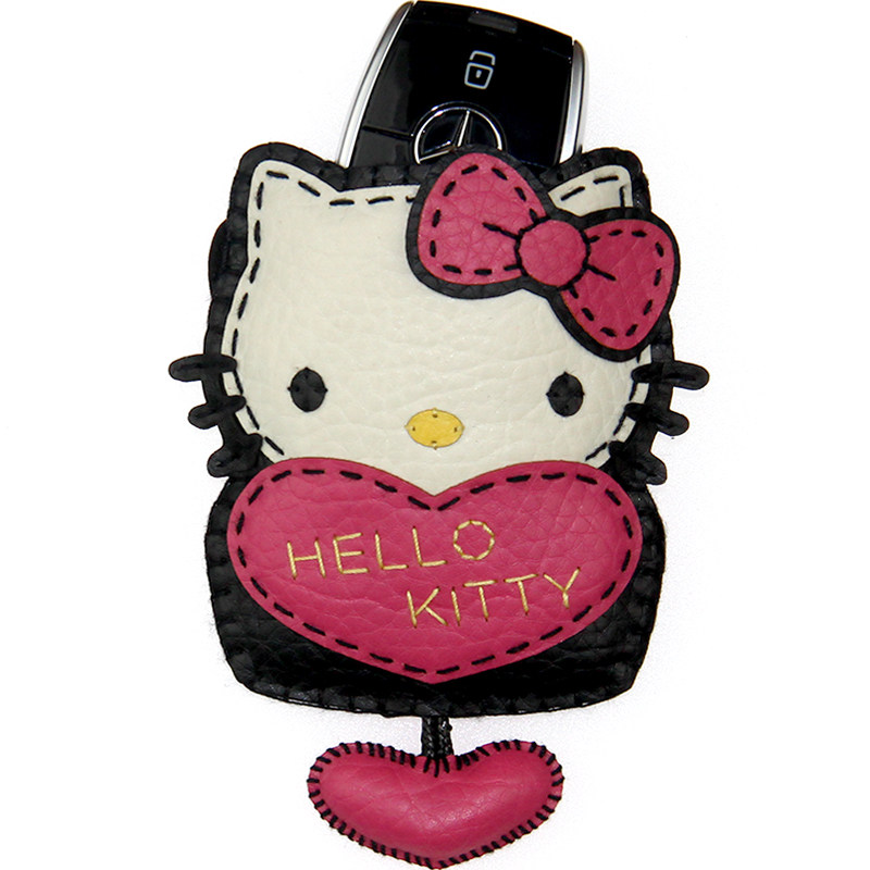 hellokitty汽车钥匙包女士女生专用可爱适合大众宝马尼桑本田路虎
