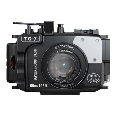 海蛙seafrogs相机潜水罩OMSYSTEM拍照潜水壳TG7防水壳水下60m摄影