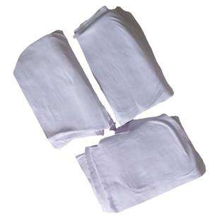 擦机布全棉工业抹布纯棉白色碎布大刀口布吸油吸水布不掉毛无尘布