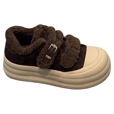 小个子增高百搭圆头休闲板鞋爆款