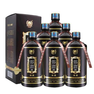 怀庄53度酱香型白酒500ml粮食酒