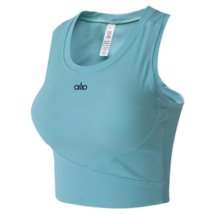 ALOACTIVE瑜伽服女修身显瘦运动工字背心跑步健身透气速干服上衣