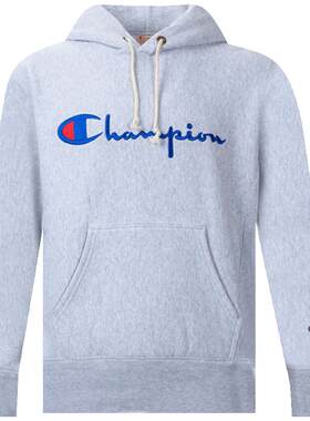 CHAMPION加绒套头连帽套头衫