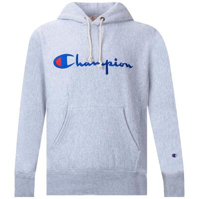CHAMPION加绒套头连帽套头衫