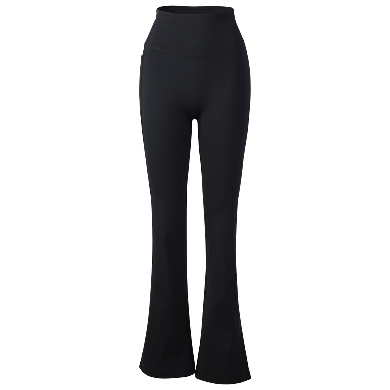 DCW瑜伽微喇裤女高腰收腹紧身显瘦健身裤跑步普拉提训练运动长裤