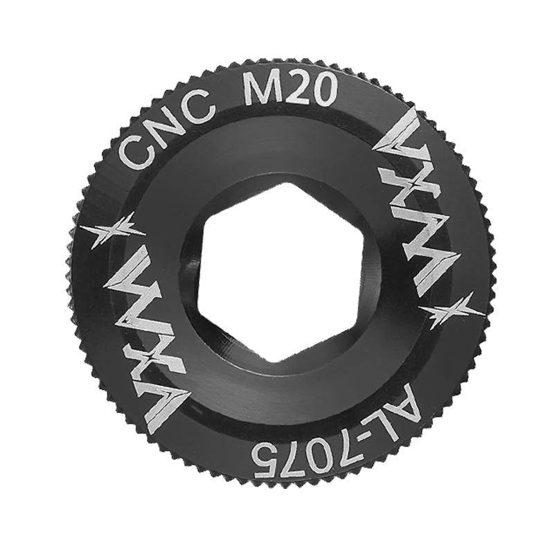 山地车自行车曲柄盖螺丝中空一体牙盘通用禧玛诺XTM20浩盟M18 M19