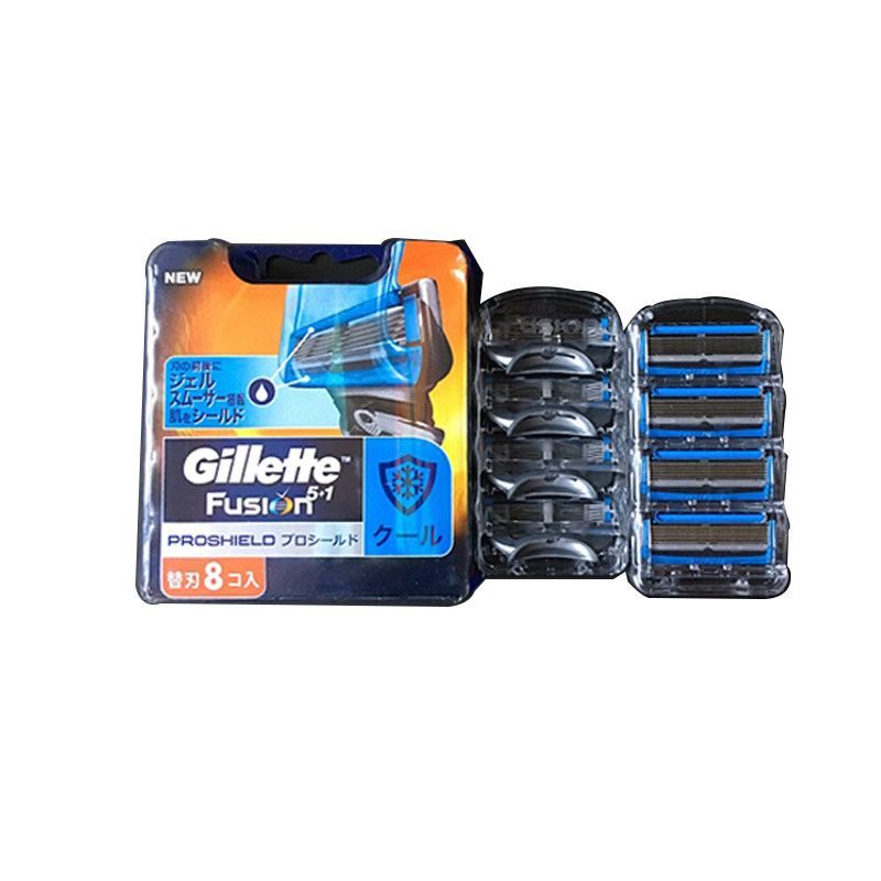 吉列Gillette锋隐致顺动力刀头刀片/致护冰酷剃须刀刀头  海外版