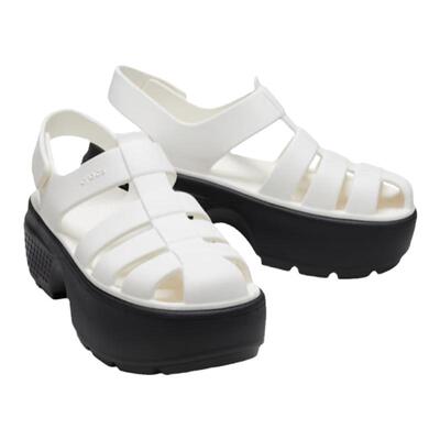 CROCS卡骆驰雪屋凉鞋厚底沙滩鞋