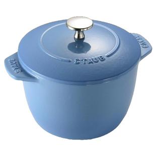 法国原装staub珐宝珐琅铸铁锅饭釜锅炖锅煲汤锅瓦罐陶瓷砂锅汤煲