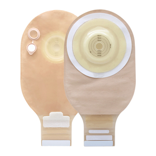 一件式造口袋凸面双层防漏底盘医用新款直肠改道造瘘大便袋可排气