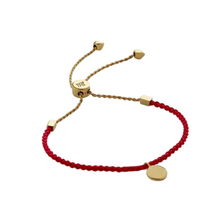 Monica Vinader莫妮卡手链马年本命年小圆牌红绳好运新年礼物定制