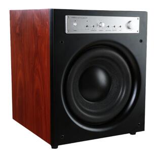 八达12寸大功率HIFI超重有源低音炮PU-120密闭式家用连接功放木皮