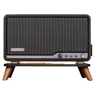 欧特声适用于漫步者M330 S300复古黑胡桃木实木腿桌面款音响支架