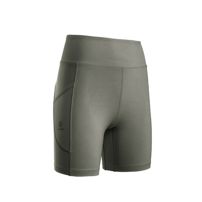 KAILAS凯乐石四分leggings轻薄透气耐刮徒步户外运动跑山短裤女